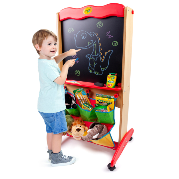 Art Easel for Kids | Puppet Theatre | Dry Erase | Felt Board | Nilo Theasel